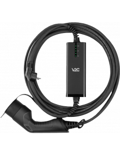V2C | Cable carga portátil modo 2 tipo 2