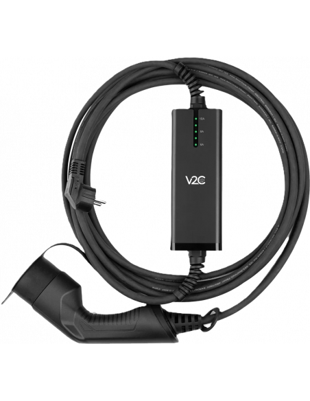 V2C | Cable carga portátil modo 2 tipo 2