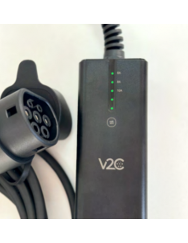 V2C | Cable carga portátil modo 2 tipo 2
