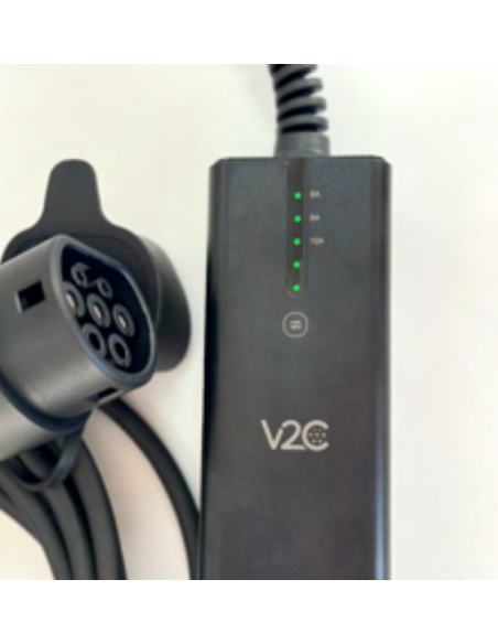 V2C | Cable carga portátil modo 2 tipo 2