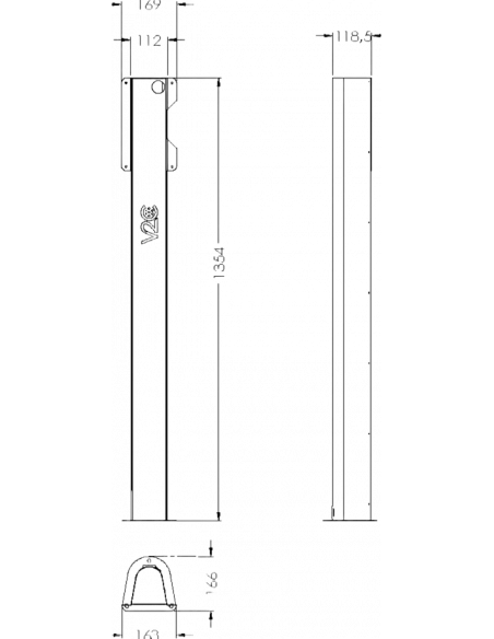 V2C | Pedestal para Trydan / Trydan Pro